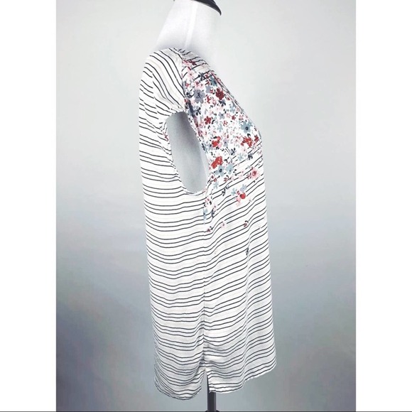 Caslon Nordstrom White Floral XS Blouse - Picture 4 of 8